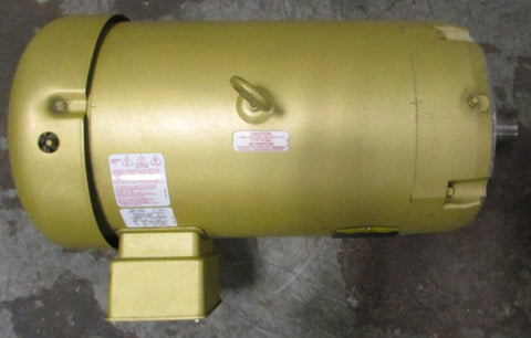 Baldor Reliance CEM3713T-5 Super-E Motor 15HP 575V 3500RPM 215TC 1-3/8" Shaft Di