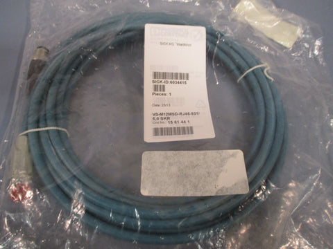 Phoenix Contact Sick VSM12MSDRJ45931/5,0 SKR Ethernet Cable 6034415