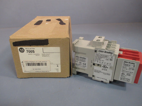 AllenBradley Safety Control Relay 10A 24V DC COIL Ser. A 700SCF620EJC