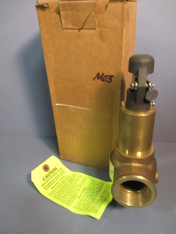 KUNKLE RELIEF VALVE SET POINT 160.0 PSI SIZE 3/4" 912BEDM03LE
