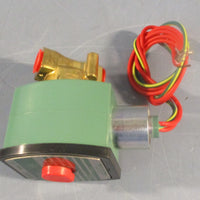 ASCO Red Hat 8262H261 Solenoid Valve 1/4" 10.1W 110/120V 50/60Hz