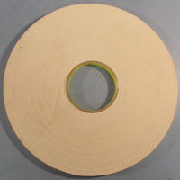 3M 4492 Double-Sided Foam Tape S-16149W 1/2" Width 72 yds Length 1/32" Thick