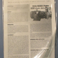 Ampco Pumps 11/2X11/4 ZC2 Pump No Motor 61/8" IMP w/ Hardware