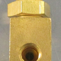 Kuhnke 47.255 OneWay Flow Restrictor 0432 Brass Opens At 7 PSI Lot of 3