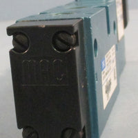 Mac 811CPM591JJ152 Pneumatic Solenoid Valve 150PSI 24VDC 61/4" Length