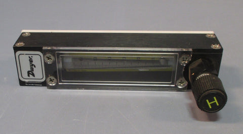 Dwyer Flowmeter Flow Meter "H" Dial 65mm Used