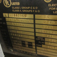 Baldor Motor 50 HP Hazardous Location 326T Frame EM7064T-C 3 Ph, 1775 RPM