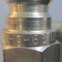 Parker SQ-400-S Colorflow Control Valve  w/ /Four H2-63 Hose Couplings