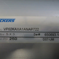 Vickers VP02KAXA1ANAP722 Air Cylinder  New