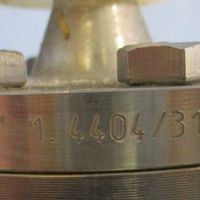 1/2" Endress Hauser Promass M 80M08AAUGAAAAA5AA Flowmeter  1.8656/48 1500psi