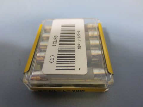 5 Nib Cooper Bussmann MDA-1-1/2-R 100A Amp 250V Vac Fuse
