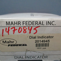 Mahr 2014945 Dial Indicator Factory Sealed