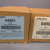 Boston Gear Pillow Blocks (Lot of 2) PS-1 64505