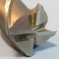 Lot of 5 Putnam 1" HS Double End Mills 4 Flute 1 Lead 5.432 & 4 Lead 5.441