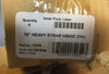 Lot of 8 (2 Boxes) Everbilt 15406 Zinc Plated 10" Heavy Strap Hinge