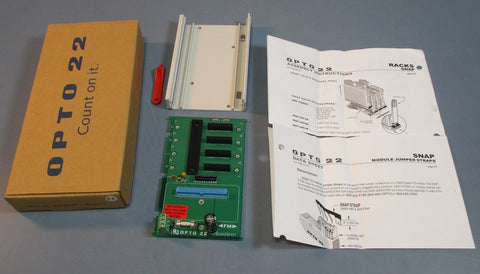 Opto 22 SNAP-B4M Fused 4 Module Rack I/O 5-5.2 VDC NIB