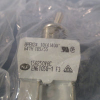 Lot of (2) Apem 641H Switch Toggle 15A 250V EN610581 F3