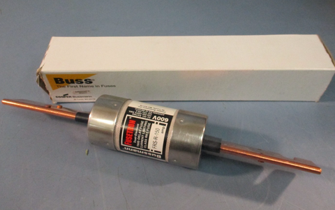 Bussmann Fusetron FRS-R-150 Dual Element Fuse, Class Rk5, 150A 600V Time Delay