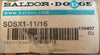 Baldor Dodge SDSX1-11/16 QD Bushing w/ Timing Pulley 55mm ID 45mm W 120mm OD