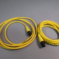 Lot of (2) Woodhead/Brad Harrison Quick Connect Cordset 702006D02F060