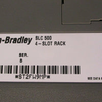 Allen Bradley 1746-P1 / A4 Power Supply, 4 Slot Rack, 1747-L511 w/ Input Output