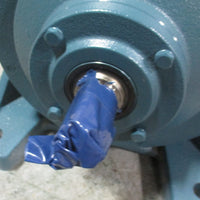 Shimpo Nidec ER71D Coronet Gear Reducer 71:1 Ratio 1.8 kW Input 28 & 55mm Shaft