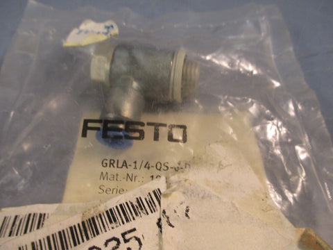 Festo Flow Control Valve GRLA-1/4-QS-6-D