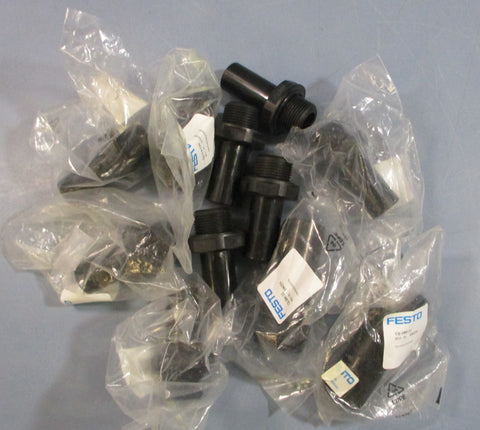 (Lot of 11) Festo CQ-3/4-22H Push In Fitting 177711 17mm, -0.95 bar…15 bar