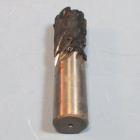 Brubaker 1" HSS CO 1E 6FL Acculead 5.441 Professional CNC Resharpened End Mill