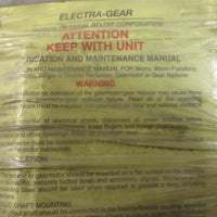(NOS) Electra Gear 7714310TD Gearbox 5:1,  1" Shaft Dia. 17/16" Bore 30MH15D/F