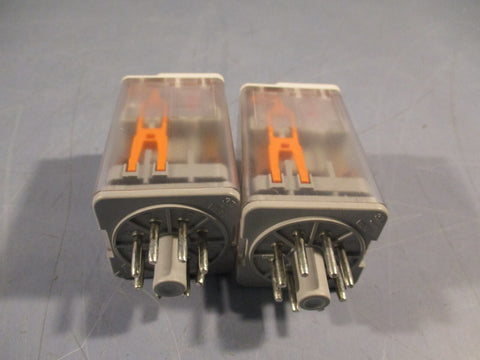 Lot of (2) EATON General-Purpose Relay 240 VAC D3PF2AB