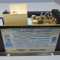 BarberColman Power Controller CC6102840025000 277/480 Line Voltage