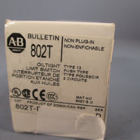 Allen-Bradley Oil Tight Limit Switch Ser. D 802T-B