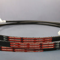 Lot of (3) GATES Metric Power VBelt Narrow, Cogged XPZ1080