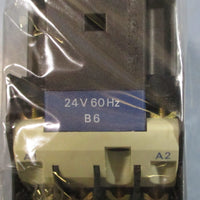 Telemecanique CA2DN22B6 Control Relay 24V 60Hz 005115 600VAC Max CA2 DN22B6