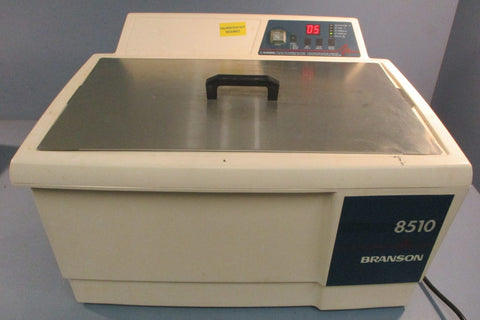 Bransonic 8510 Ultrasonic Cleaner 8510R-DTH 5.5 Gal Cap. w/ Lid and Mesh Basket