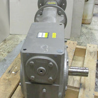 Boston Gear SBKHMRF75280KB9G 80:1 Gear Reducer w/ HMF34KB9B11 4:1