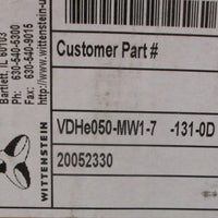 Wittenstein alpha GmbH VDHe050MW171310D Gearbox 20052330 7:1 Ratio