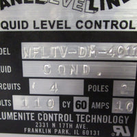 Panel Level Line Liquid Level Control 110VAC 10A 2 Poles 4 Circuit WFLTVDM4011
