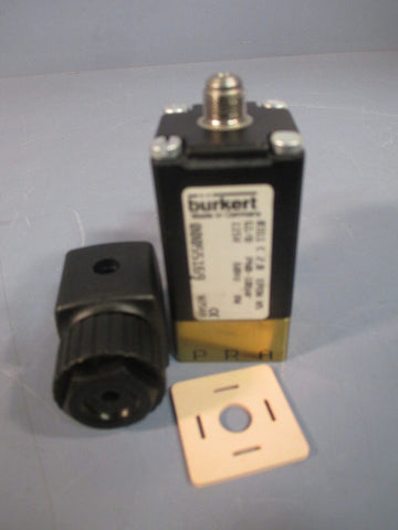 Burkert Solenoid Valve 115V 60Hz  10 BAR, EPDM, TYPE 31 00055169