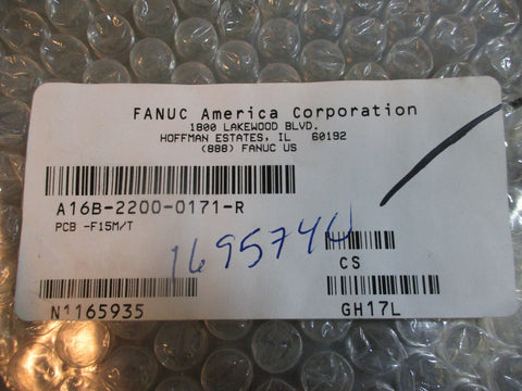 Fanuc A16B22000171R PCB F15M/T PC Control Board NEW