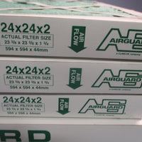 Lot of (4) AIR GUARD Pleated Panel Extended Surface Filter MX40205 24X24X2