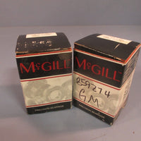 LOT OF (2) McGILL CAM FOLLOWER BEARING LUBRIDISC CCFH 2 SB