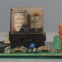 Ishida P5286B PC Relay Board DVO P5286B 4 Omron Relays 8 LED Indicators