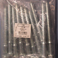 Lag Bolt Z/P 1/2 x 6 Zinc Plated Lag Screw Hex Head 6" Long (Lot of 70)