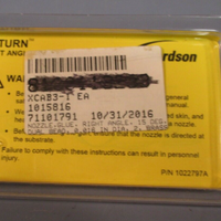 Nordson Saturn Right Angle Nozzle Dual Bead 15deg Nozzle 0.016in 1015816