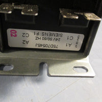 SIEMENS 42AF35AJAHT Furnas Definite Purpose Contactor 3 Pole 25A 600V 24V Coil