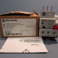 ALLEN BRADLEY 193KB25 MINIATURE THERMAL OVERLOAD RELAY 5.5A7.5A SERIES A