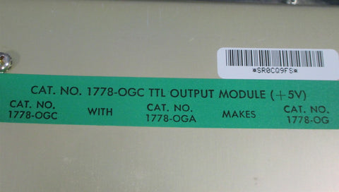 Allen Bradley 1778OGC TTL Output Module (+5V) Used
