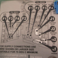 Nordson 1100171 Operator Panel for Enclosure Controls Membrane